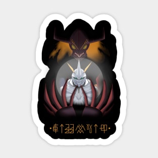 Omegamon vs Diaboromon Sticker